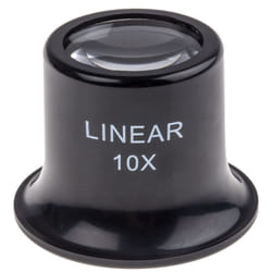 Loupe Rs Pro grossissement 10X, diam. lentille 25mm ( Prix pour 1 )