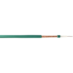 Rs Pro - Câble coaxial KX6 Vert, ute c 93-550 ( Prix pour Bobine de 100 Mètres )