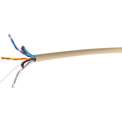Rs Pro - Câble téléphonique 4 paires, 24 awg, Retardant à la flamme Non blindé, Gaine pvc Beige, l 100m ( Prix pour Bobine de 100 Mètres )
