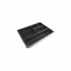 Type d'accessoire = Support d'insertion Utiliser avec = Boîte à outils empilable en ABS de RS PRO Inserts de plateau à compar ...