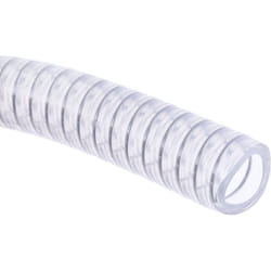 Rs Pro - Tuyau pvc, renforcé Transparent, longueur 10m, rayon de courbure 38 (Minimum)mm ( Prix pour 1 )