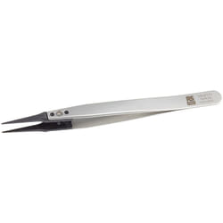 Rs Pro - Brucelles 5CFR.SA esd pointe Très fin en inox, l. 130 ( Prix pour 1 )