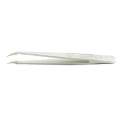 Rs Pro - Brucelles 707A.DG pointe Incurvé, fin en Plastique Delrin, l. 115 ( Prix pour 1 )