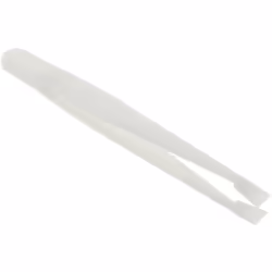 Matériau = Plastique Longueur hors tout = 115 mm Type de pointe = Plat anti magnétique = Oui Antiacide = Oui Brucelles en pla ...