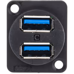 Genre = Femelle Type de montage = Montage panneau Type de raccordement = A souder Version d'USB = 3.0 Orientation du corps =  ...