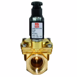 Tension d'alimentation = 220 V c.a. Nombre de ports = 2 Commande = Assistée Raccord = 1 in NC Position normale = NF Type d'ap ...