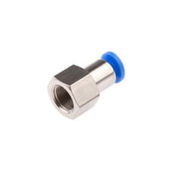 Rs Pro - Adaptateur droit fileté hydraulique vers Enfichable 4 mm Mâle M5 ( Prix pour Sachet de 10 )