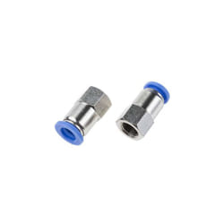 Rs Pro - Adaptateur droit fileté hydraulique vers Enfichable, 8 mm r 3/8 ( Prix pour Sachet de 10 )