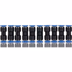 Type de raccords pneumatiques = Adaptateur tube à tube droit Type de connexion = Tube à tube Connecteur A = Enfichable, 8 mm  ...