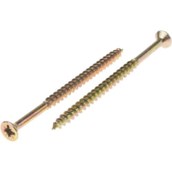 Rs Pro - Vis à bois, 6mm, tête Fraisée 100mm, en Acier ( Prix pour Sachet de 25 )
