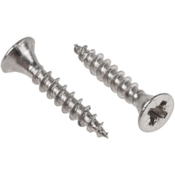 Rs Pro - Vis à bois, 3.5mm, tête Fraisée 20mm, en Acier Inoxydable A2 304 ( Prix pour Sachet de 100 )