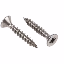 Longueur métrique = 30mm Forme de tête = Fraisée Type d'entrainement = Pozidriv Matériau = Acier Inoxydable Type d'acier inox ...