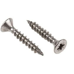 Rs Pro - Vis à bois, 5mm, tête Fraisée 30mm, en Acier Inoxydable A2 304 ( Prix pour Sachet de 100 )