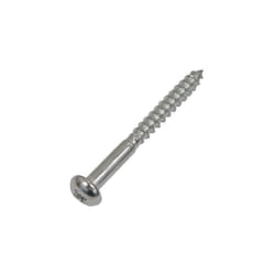 Rs Pro - Vis à bois, 5mm, tête Ronde 25mm, en Acier Inoxydable A2 304 ( Prix pour Sachet de 50 )