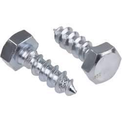 Longueur = 25mm Taille de filetage = 8mm Forme de tête = Hexagonale Matériau = Acier Finition = Galvanisé brillant