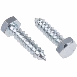 Longueur = 50mm Taille de filetage = 12mm Forme de tête = Hexagonale Matériau = Acier Finition = Galvanisé brillant