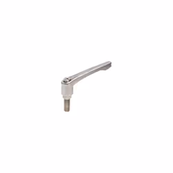 Type de levier = Levier de serrage Type de filetage = Mâle Taille de filetage = M6 Longueur filetage/insert = 20mm Matériau d ...
