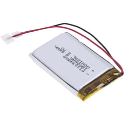 Accumulateur 3.7V 1.8Ah 53.5 x 35 x 10.4 mm Lithium Polymère Rs Pro Prix pour 1 )