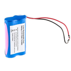 Bloc batterie rechargeable Rs Pro 3.7V Lithium-Ion 5.2Ah 69 x 36 x 19 mm x 2 ( Prix pour 1 )
