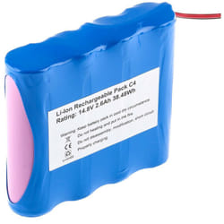 Bloc batterie rechargeable Rs Pro 14.8V Lithium-Ion 2.6Ah 73 x 68 x 24 mm x 4 ( Prix pour 1 )