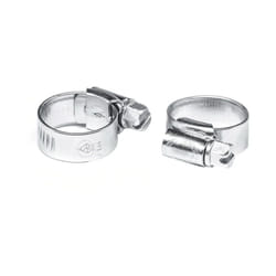 Rs Pro - Collier de serrage pour tuyau, avec Vis sans fin, Vis hexagonale, Acier doux, 9.5 12mm ( Prix pour Sachet de 5 )