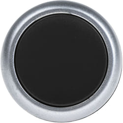 Unité complète de bouton-poussoir RS PRO Noir , Momentané, Rond, 1 NO ( Prix pour 1 )