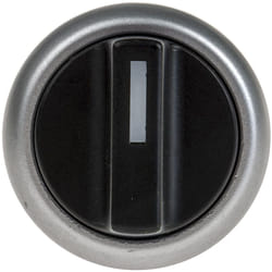 Commutateur sélectionneur 2 positions 1RT, Vis, 6A 22mm ( Prix pour 1 )