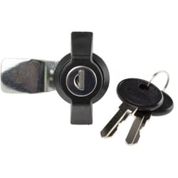 Rs Pro - Serrure batteuse déverrouillage Clé noir ( Prix pour 1 )