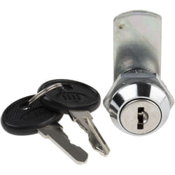 Serrure batteuse RS PRO, déverrouillage Clé ( Prix pour 1 )