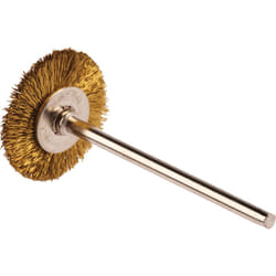 Brosse abrasive Circulaire RS PRO Laiton Diam 21.6mm ( Prix pour Sachet de 3 )