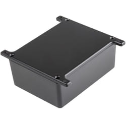 Rs Pro - Boîtier en Fonte d'aluminium, 110 x 82.5 x 44.5mm, Noir ( Prix pour 1 )