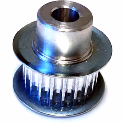 Nombre de dents = 44 Pas = 3mm En fonction de la largeur de courroie = 9mm Alésage = 6mm Matériau = Aluminium Partie dune vas ...