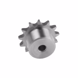 Nombre de dents = 9 Type d'alésage = Guidé Diamètre d'alésage maximum = 10mm Diamètre Primitif = 37.13mm Largeur de pignon =  ...