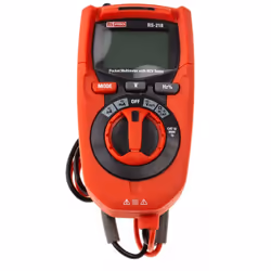 Type de multimètre = Portable Valeur efficace True RMS = Oui Courant c.c. absolu maximum = 200mA c.c. Capacité absolue maximu ...