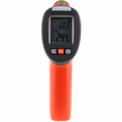 Mesure de température absolue maximum = +260°C Echelle de température = Centigrade, Fahrenheit Précision optimale = ± 1 % Emi ...