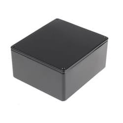 Rs Pro - Boîtier en Fonte d'aluminium, 121 x 95 x 61mm, Noir IP54, Blindé ( Prix pour 1 )