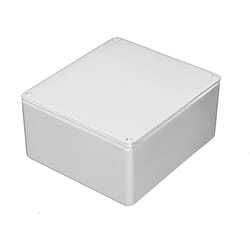 Rs Pro - Boîtier en Fonte d'aluminium, 121 x 95 x 61mm, Blanc IP54, Blindé ( Prix pour 1 )