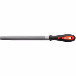 Type de lime = Lime d'atelier Type de coupe = Seconde coupe Longueur = 250mm Manche inclus = Oui Limes demi-rondes de RS Pro. ...