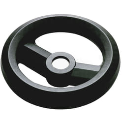 Rs Pro - Volant de manœuvre 160mm, 16mm ø de montage en Technopolymère renforcé de fibre de verre ( Prix pour 1 )