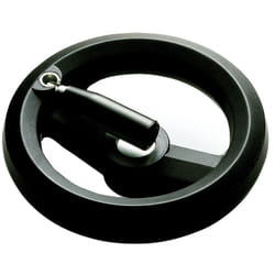 Rs Pro - Volant de manœuvre Pliable 100mm, 10mm ø de montage en Technopolymère renforcé de fibre de verre ( Prix pour 1 )