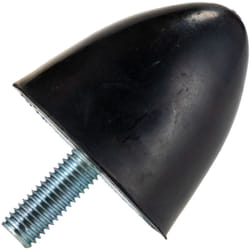 Rs Pro - Butée d'arrêt M10 ø 50mm capacité 184kg en Caoutchouc ( Prix pour 1 )