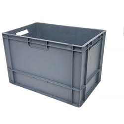 Rs Pro - Bac gerbable Europe Gris 76L, 400mm x 400mm x 600mm ( Prix pour 1 )