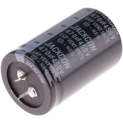 Condensateur Rs Pro 470µF, 450V c.c.