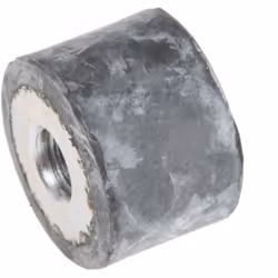 Type de lame = Plot antivibratoire femelle Taille de filetage = M5 Diamètre = 15mm Hauteur hors tout = 10mm Matériau = Caoutc ...