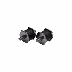 Taille de filetage = M6 Diamètre = 15.2mm Hauteur de pied = 16mm Hauteur hors tout = 16mm Capacité de charge statique = 3.75k ...