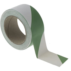 Rs Pro - Ruban de marquage Vert/Blanc 50mm x 33m ( Prix pour 1 )