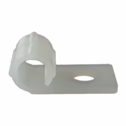 Clip serre-câble /bride de serrage = Clip serre-câbles Diamètre maximum de l'ensemble des câbles = 6mm Méthode de fixation = ...