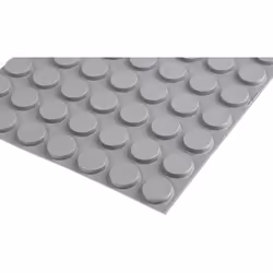 Type de montage = Adhésif Forme = Cylindrique Couleur = Gris Diamètre = 19.1mm Matériau = PUR Température d'utilisation maxim ...