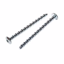 Taille de filetage = 8mm Longueur = 100mm Diamètre de trous de fixation = 6mm Matériau = Acier plaqué zingué Caractéristiques ...