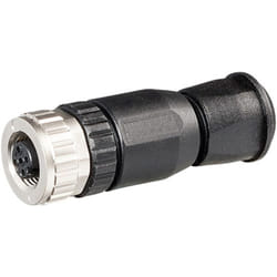 Rs Pro - Connecteur industriel pré-câblé 5 conducteurs , M12 droit ( Prix pour 1 )